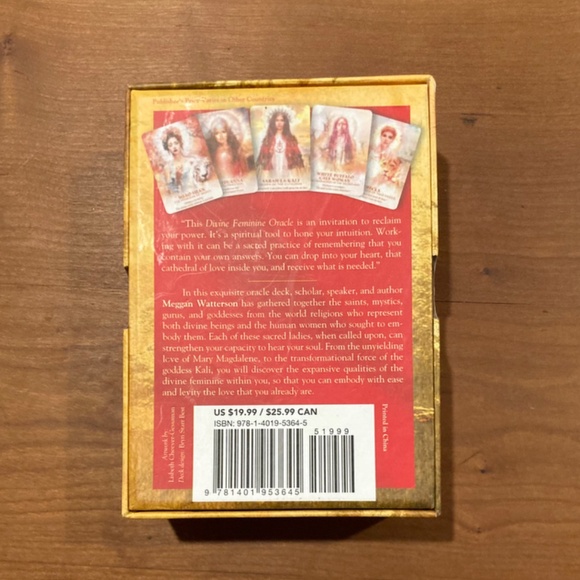 NEW. Divine Feminine Oracle Deck - Picture 2 of 6